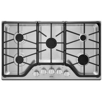 KitchenAid 36-inch Built-in Gas Cooktop with Downdraft KCGD506GSS