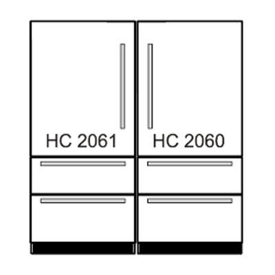 Liebherr Refrigeration Accessories Installation Kit 9900221-00 IMAGE 1