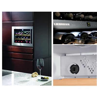 Liebherr 1.7 cu. ft. 18-bottle Built-in Wine Cooler HWS-1800 IMAGE 3