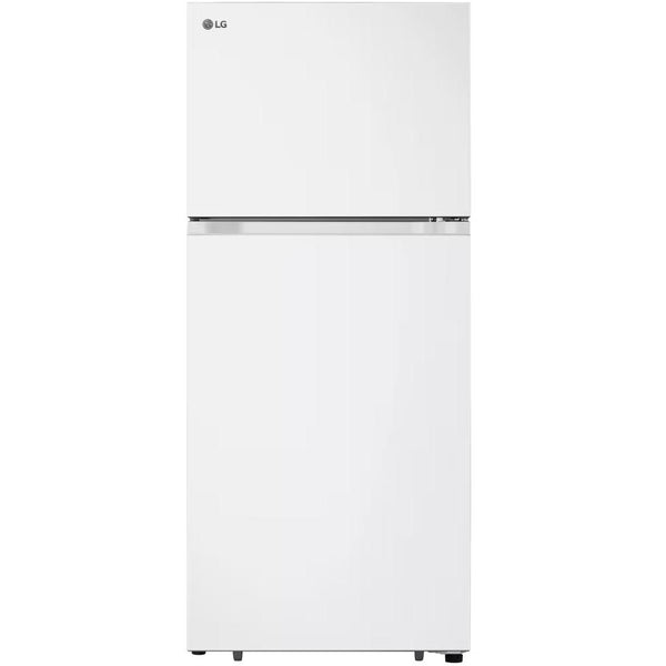 LG 27.5-inch, 17.5 cu. ft. Freestanding Top Freezer Refrigerator with Ice Maker LT18S2100W IMAGE 1