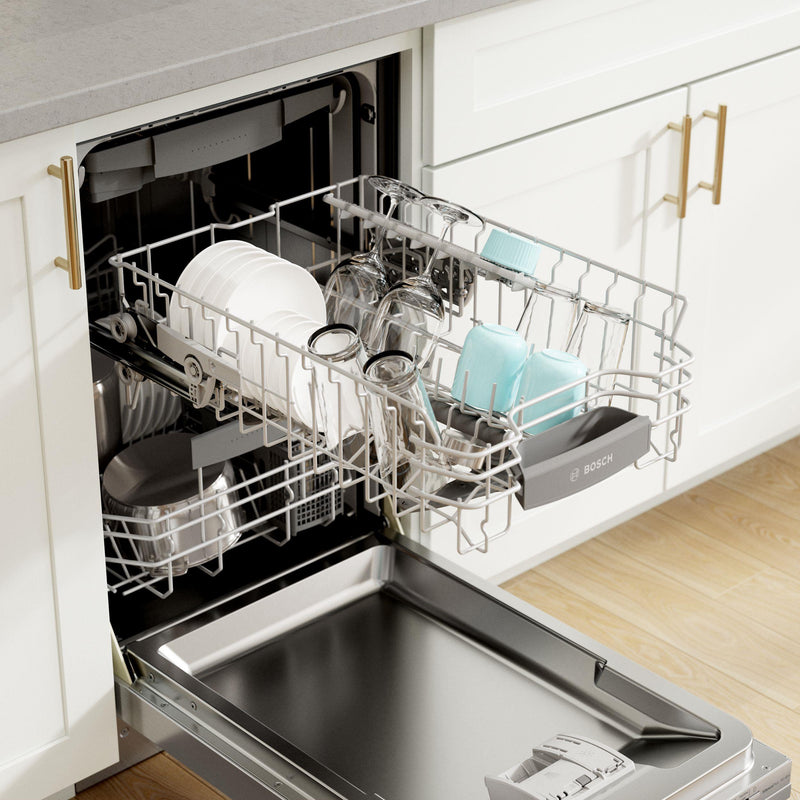 Bosch 18 inch Built In Dishwasher with CrystalDry SPX68C75UC