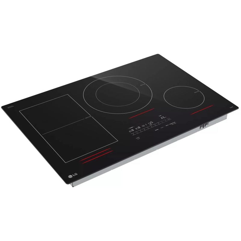 LG 30-inch Built-In Induction Cooktop with UltraHeat™ CBIH3017BE IMAGE 2