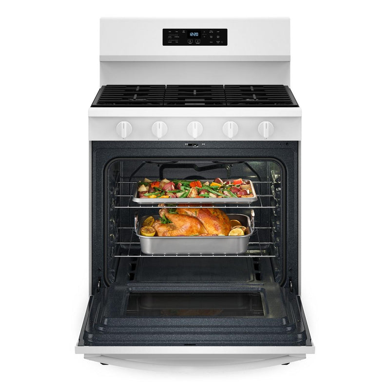 Whirlpool 30-inch Freestanding Gas Range with Air Fry Technology WFGS5030RW IMAGE 2