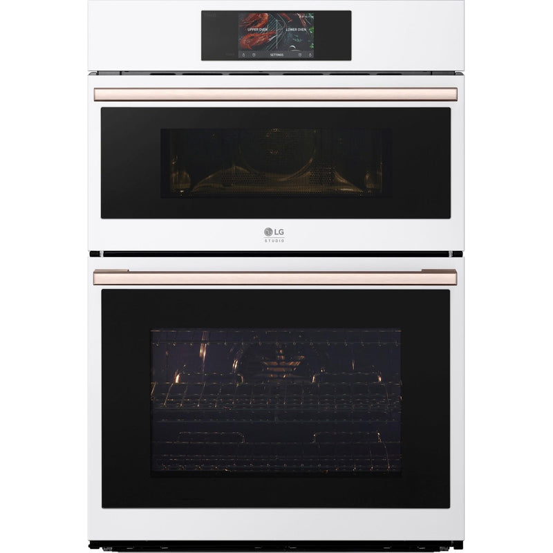 LG STUDIO 30-inch, 6.4 cu.ft. Built-in Combination Oven with True Convection Technology WCES6428N IMAGE 1