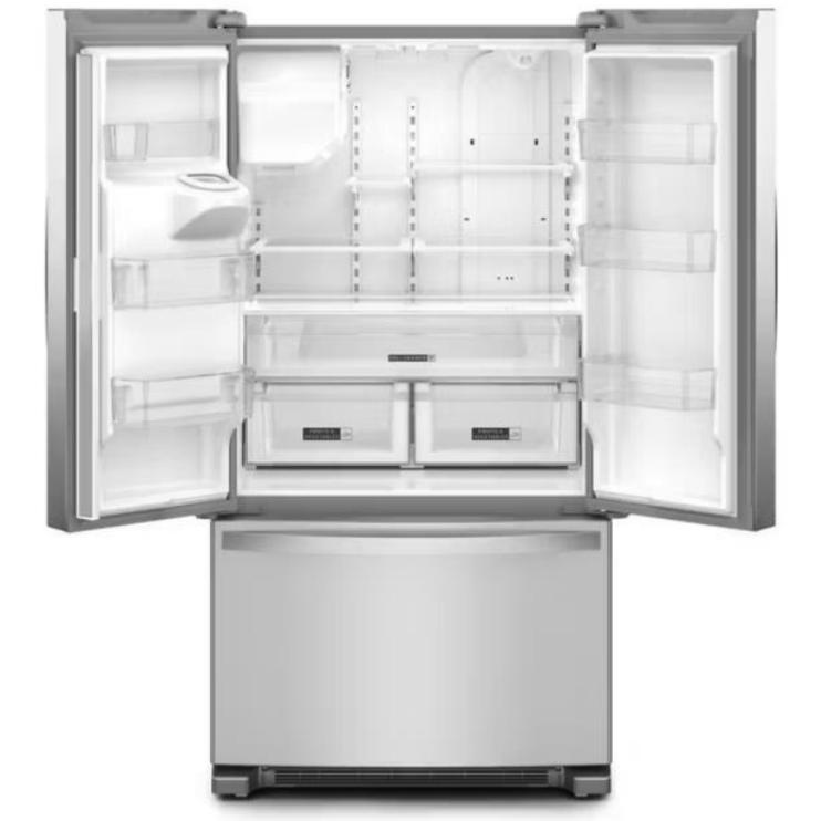 Whirlpool 36-inch French 3-Door Refrigerator with External Dispenser WRFF3436RZ IMAGE 2