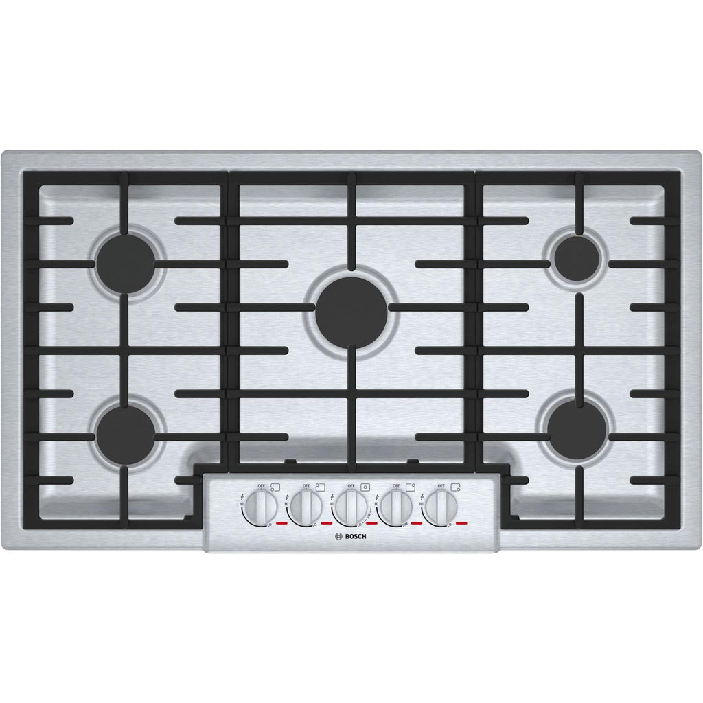 Bosch 36-inch Built-in Gas Cooktop with OptiSim® Burner NGMP656UC