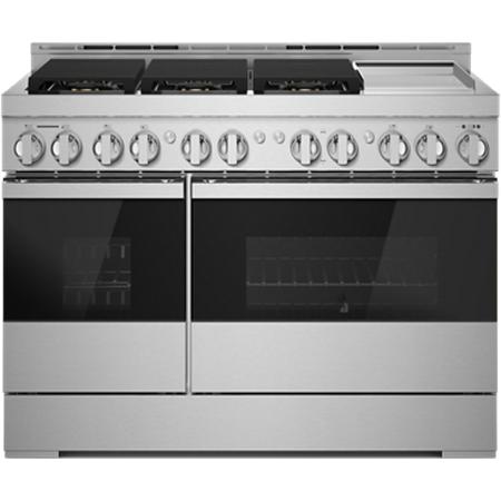 JennAir 48-inch Freestanding Gas Range with JennAir® Culinary Center JGRP548HM IMAGE 1